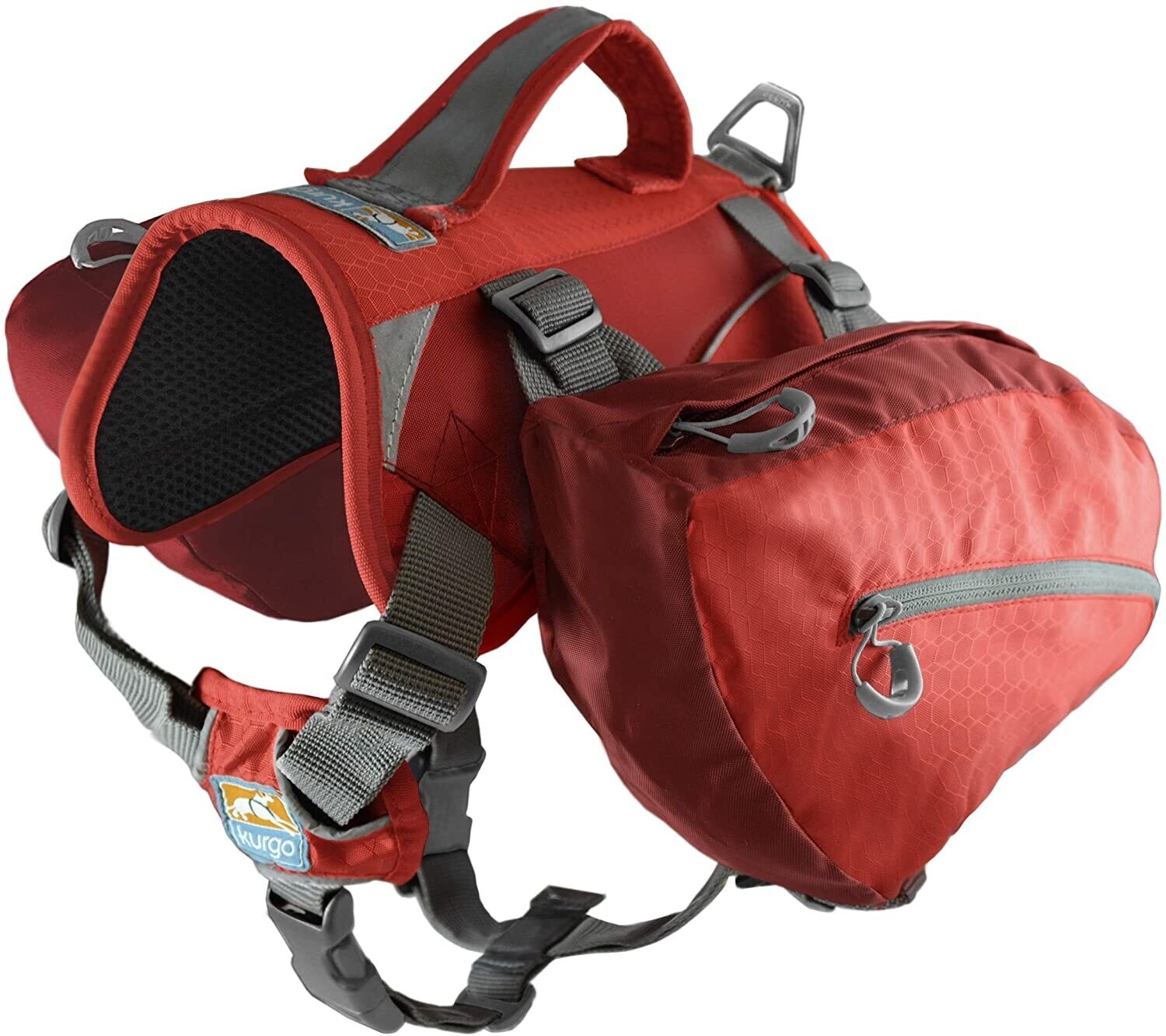 Adventure Dog Backpack Hiking Saddle Bag with Spine Support