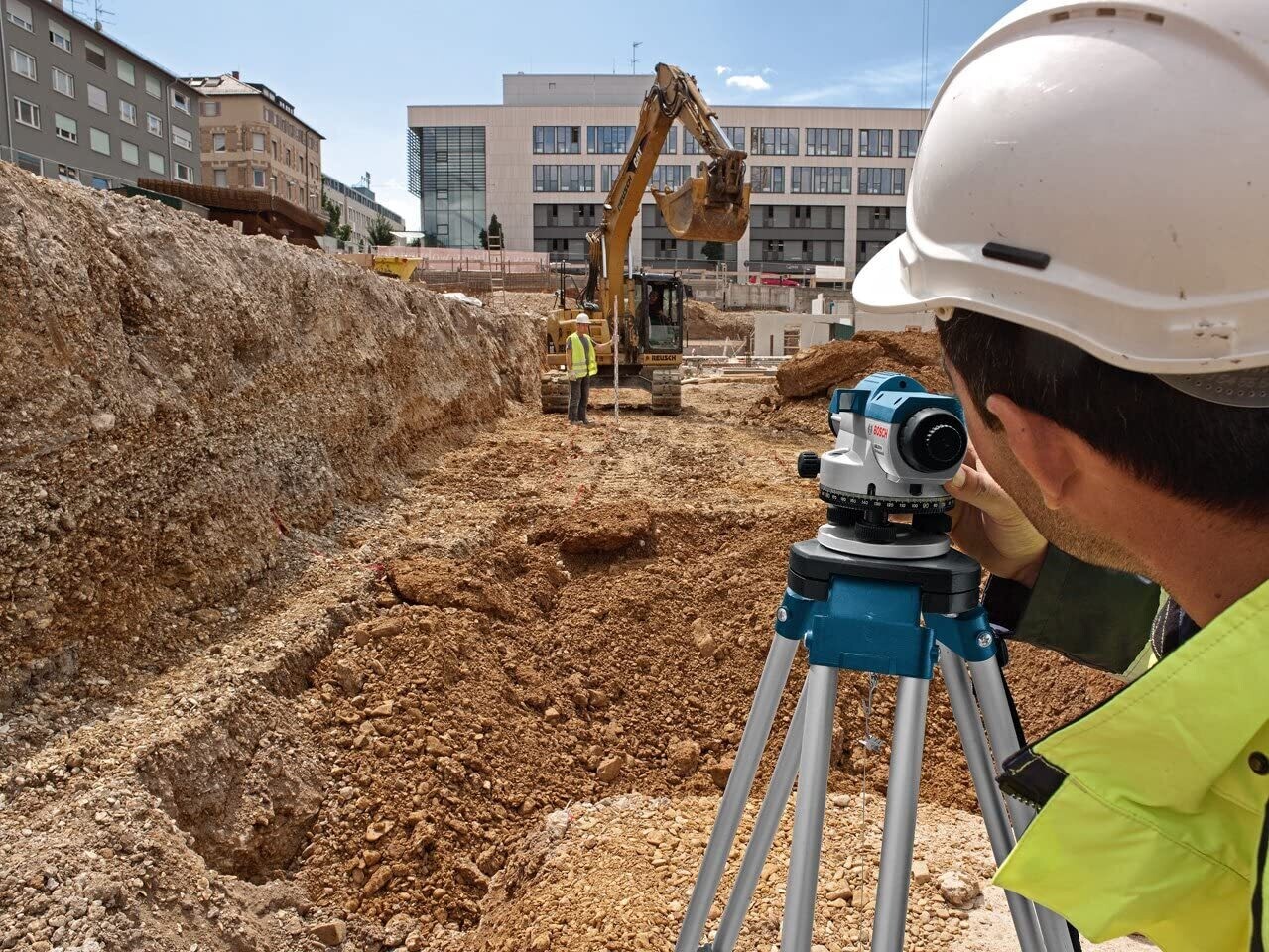 Optical Level 32x Magnification 120m Surveying Level