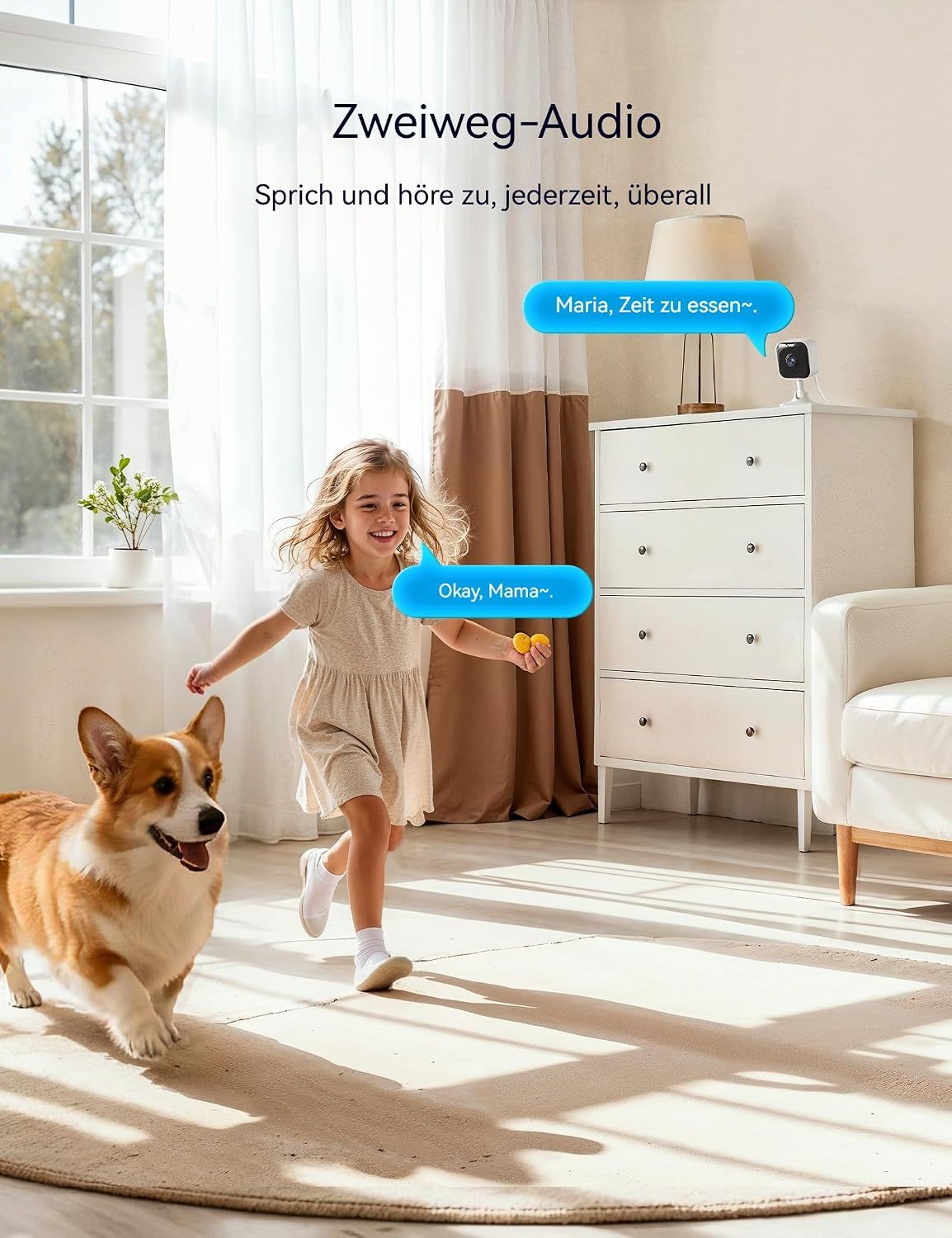Security Camera 4 Pack Indoor 2K Night Vision