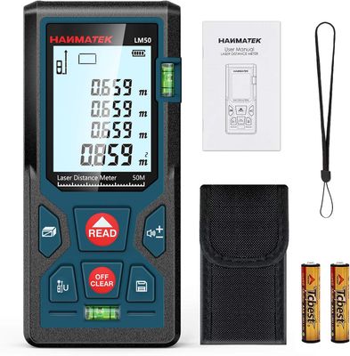 Range LM50 Laser Distance Meter – 50m Digital Laser Measure