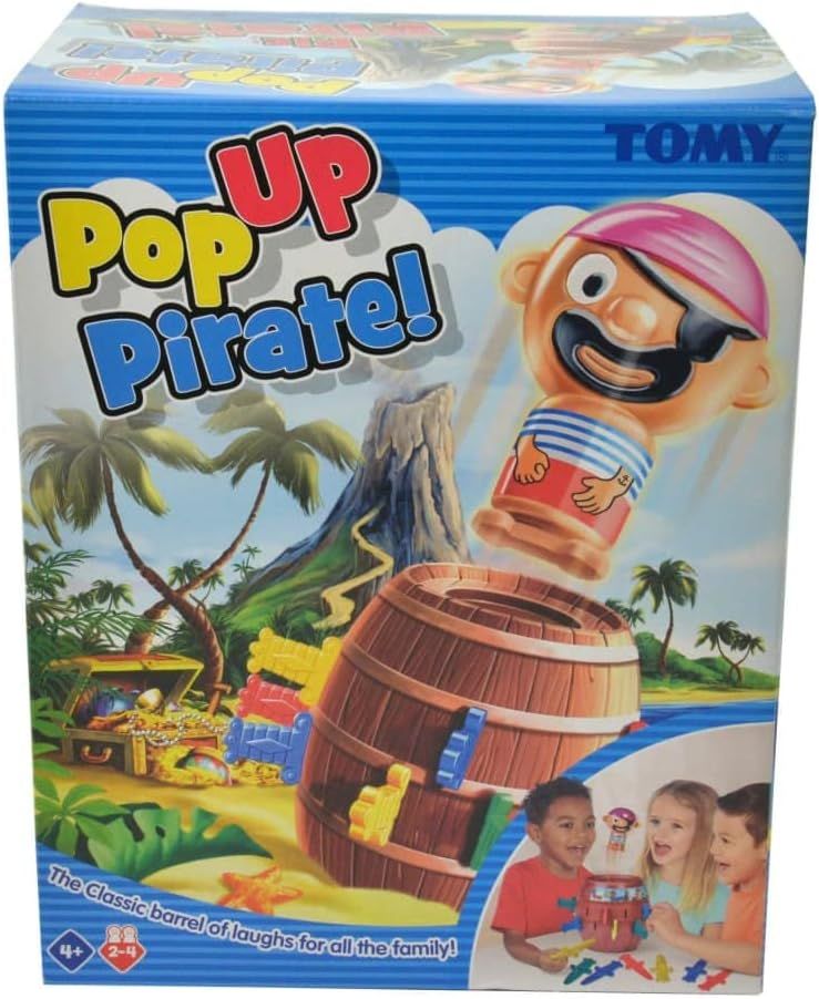 Pop Up Pirate Classic Children's Action Board Game Toy