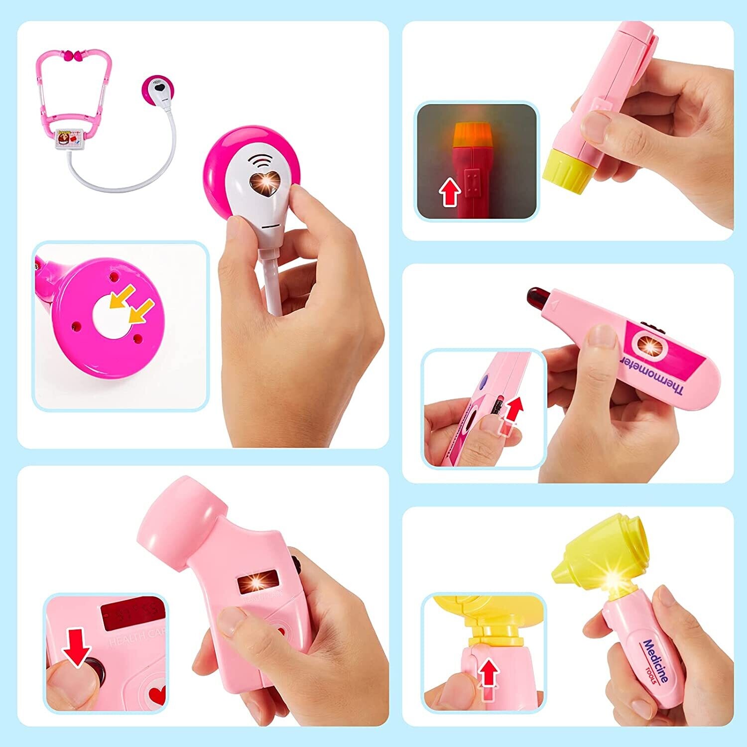 Toy Medical Playset Nurses Costume Role