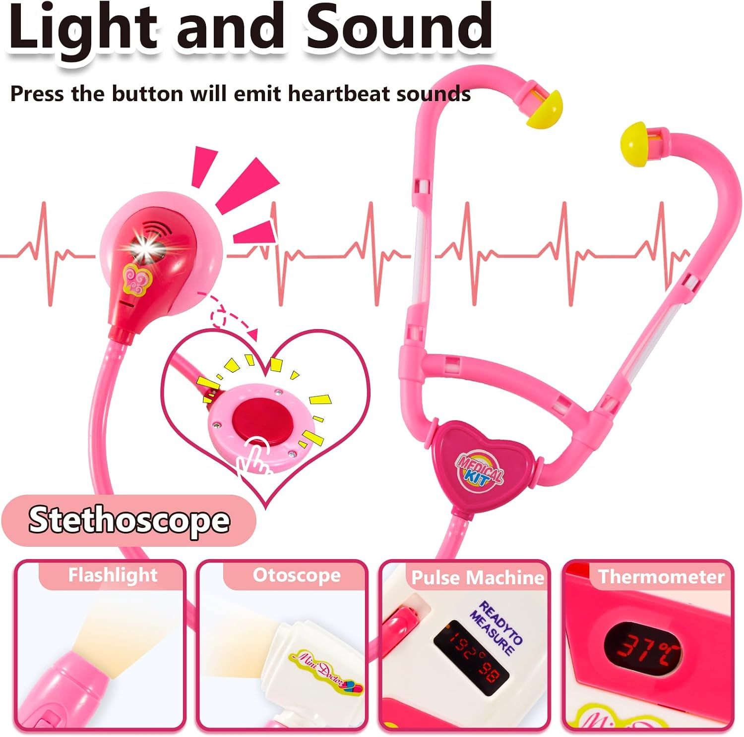Toy Medical Playset Nurses Costume Role