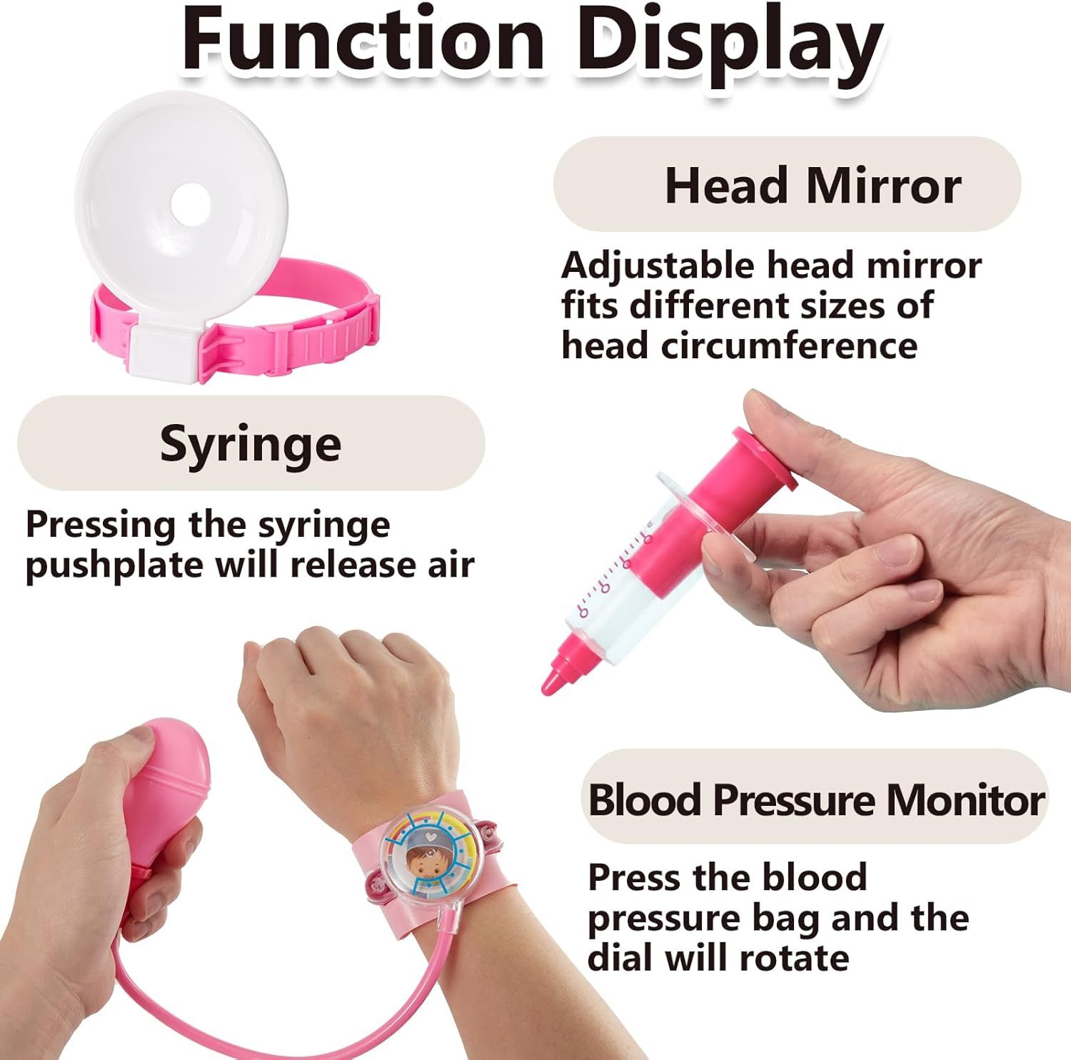 Toy Medical Playset Nurses Costume Role