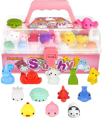 50pcs Mini Mochi Squishy Animal Toys for Kids 50pcs Mini Mochi Squishy Animal Toys for Kids