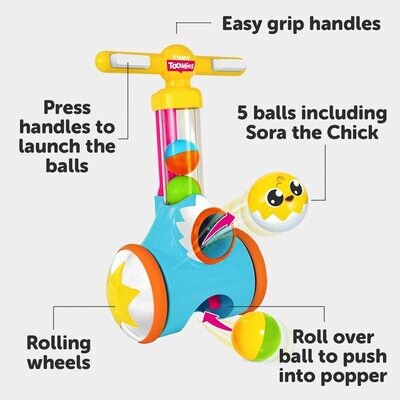 Toddler Ball Popper With Launcher