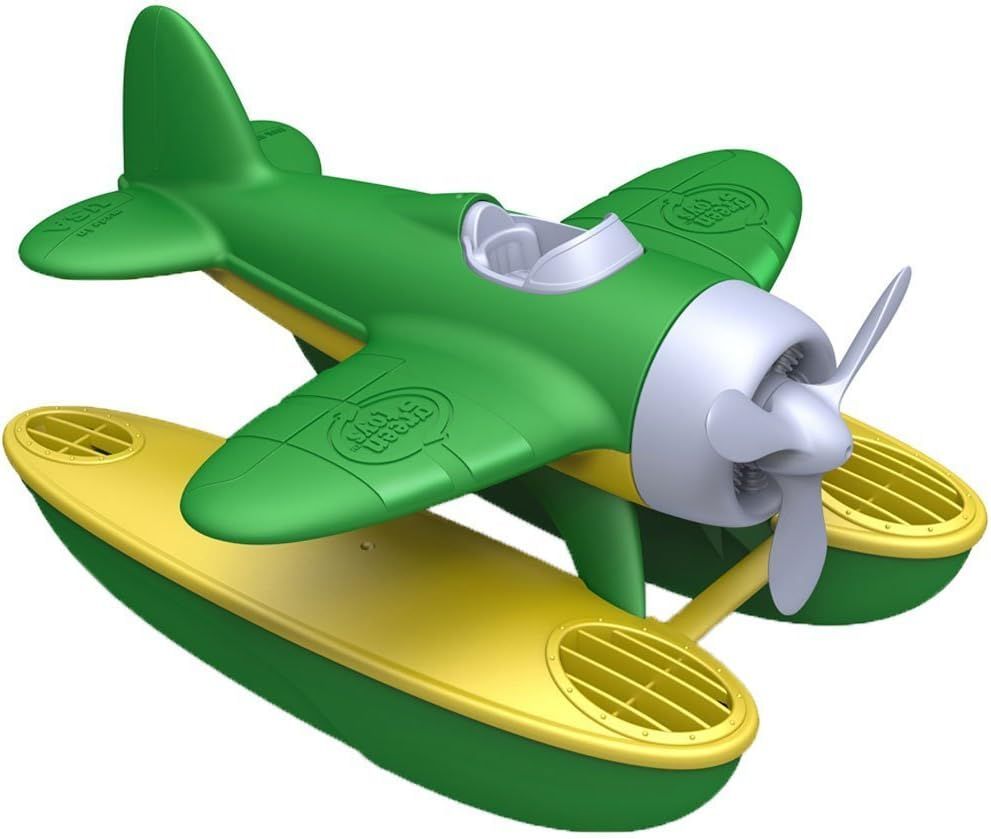 Green Toys Seaplane Bath Toy – Recycled Plastic Water Toy for Babies &amp; Toddlers