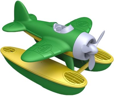 Green Toys Seaplane Bath Toy – Recycled Plastic Water Toy for Babies &amp; Toddlers