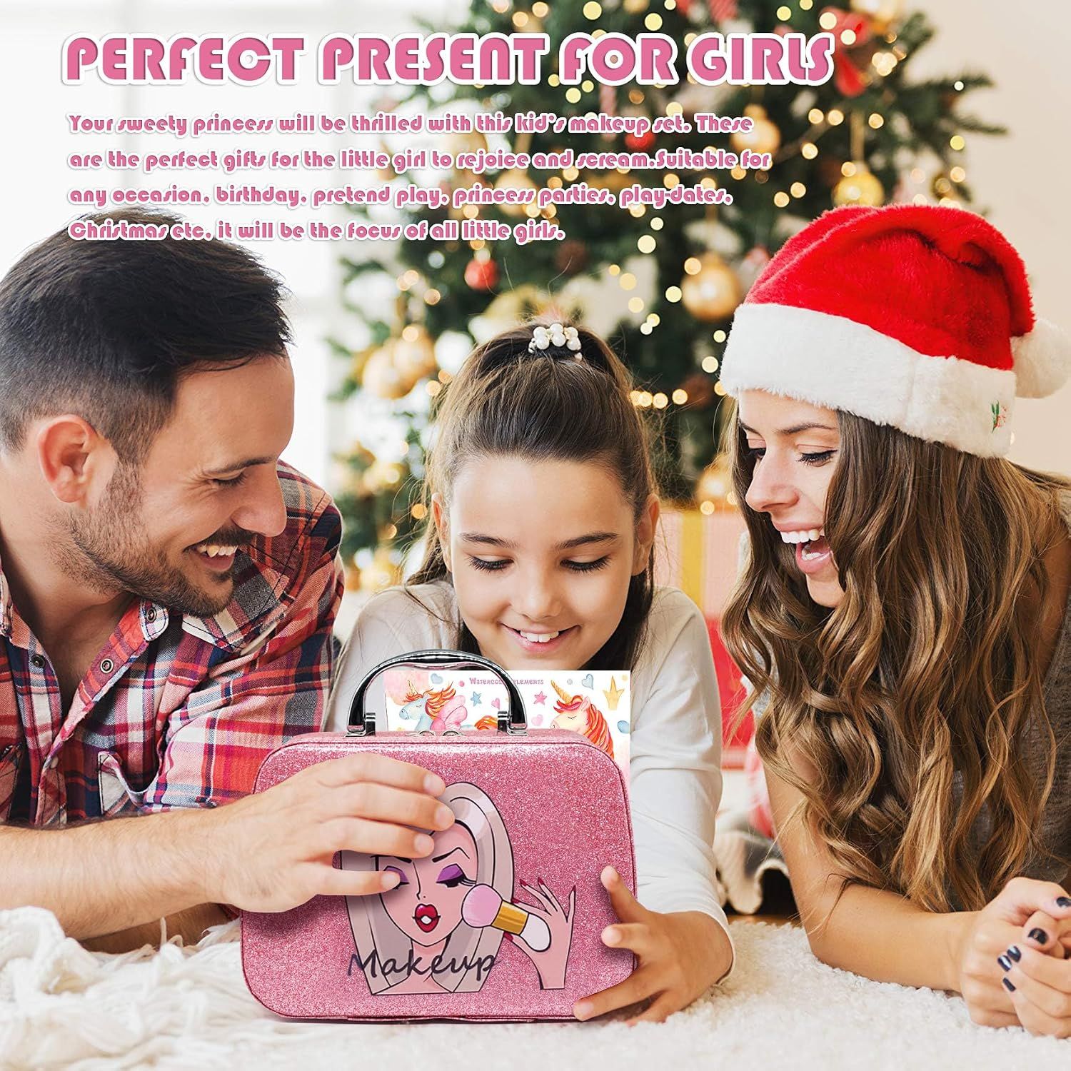 Kids Makeup Set Unicorn Washable Pretend Play