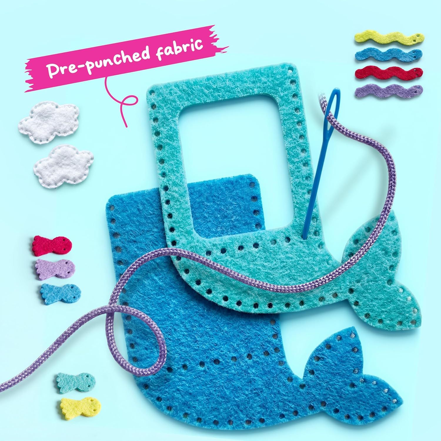 My First Sewing Kit Kids Craft Set