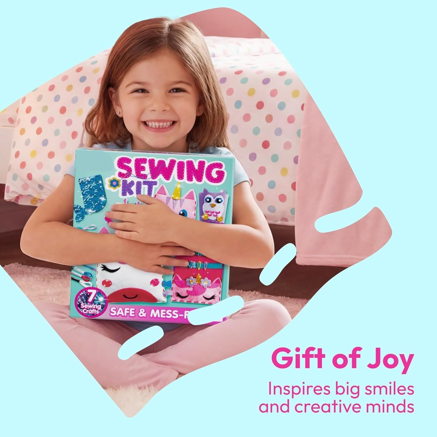 My First Sewing Kit Kids Craft Set