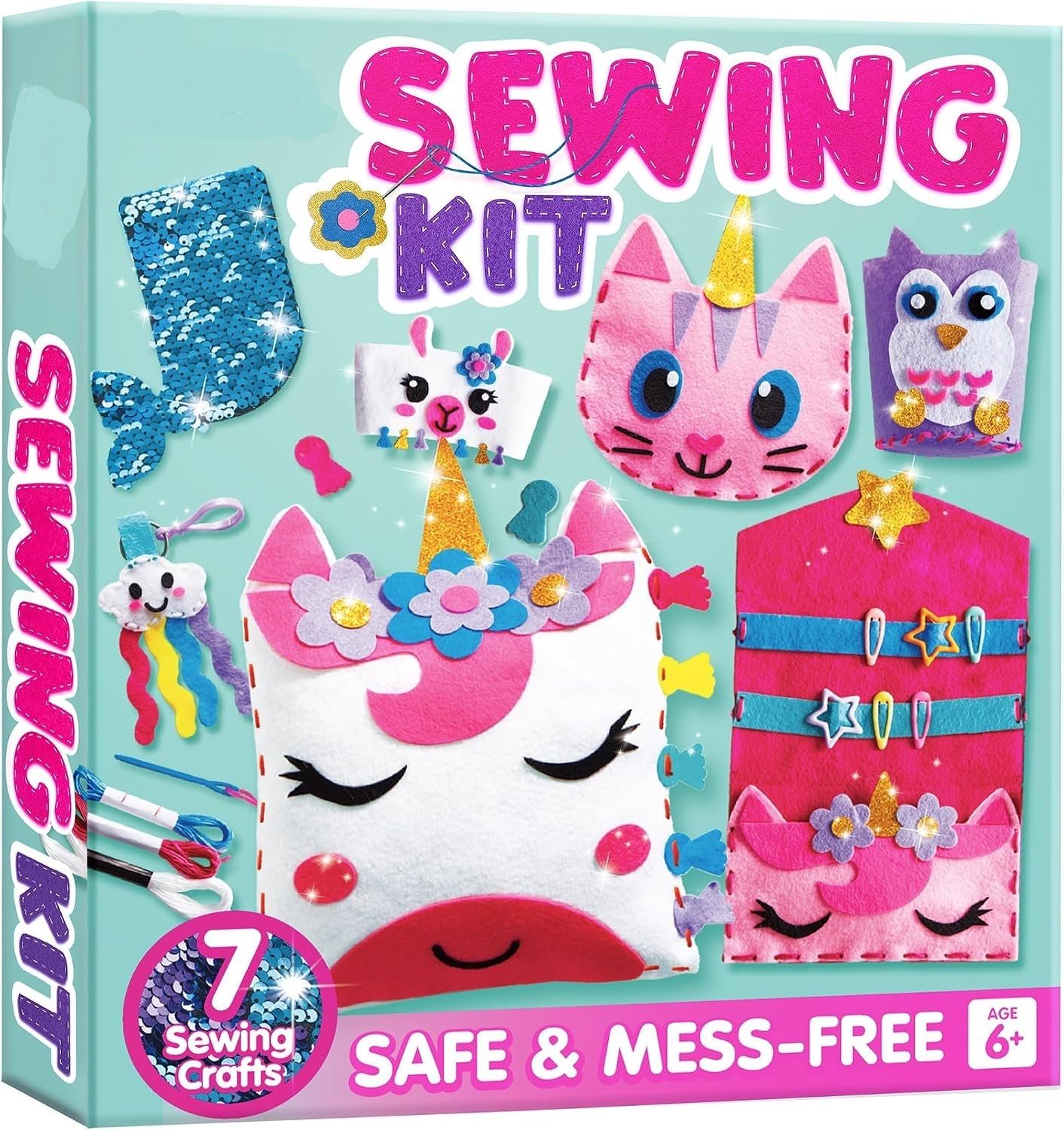 My First Sewing Kit Kids Craft Set