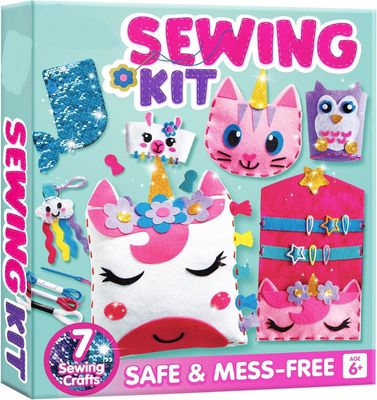 My First Sewing Kit Kids Craft Set