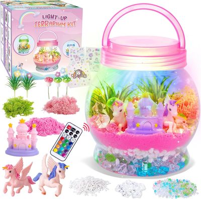 Unicorn Terrarium Craft Kit for Kids