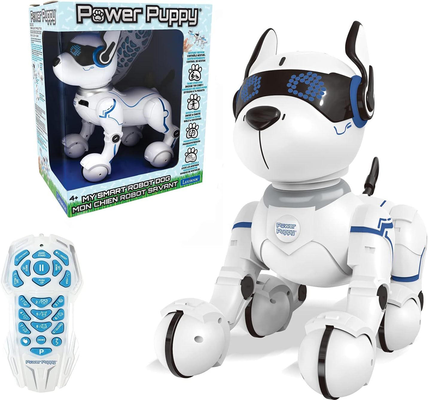 Remote Power Puppy Interactive Robot Dog – Remote &amp; Gesture Control