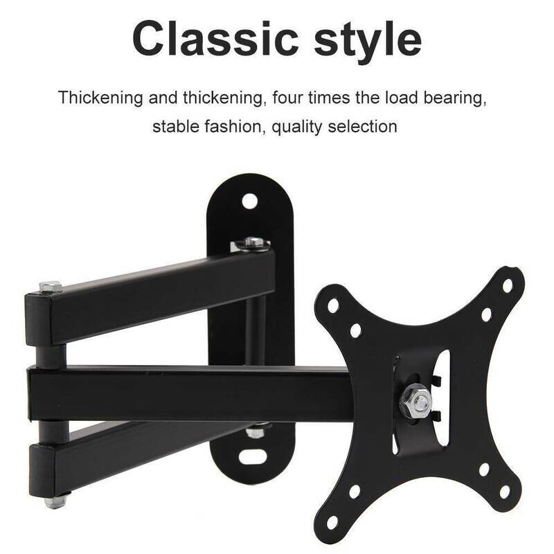 TV Wall Mount Bracket Tilt Swivel 10-26  inches