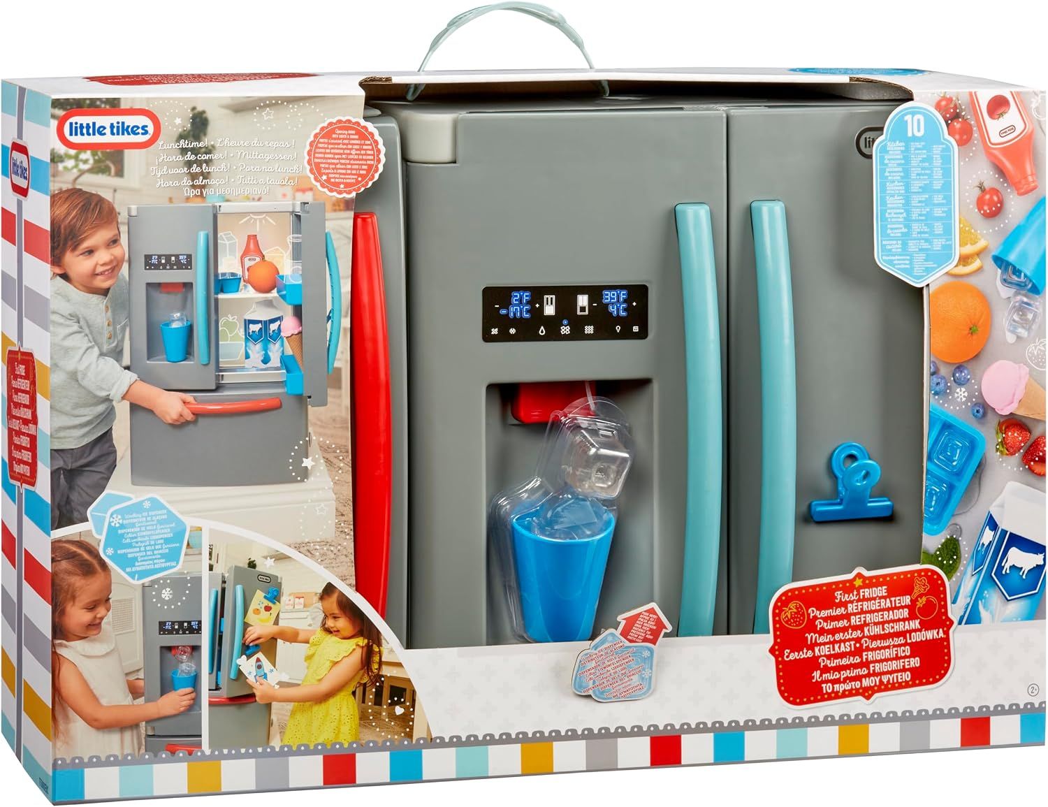 Kids Interactive Fridge Toy with Light and Sounds