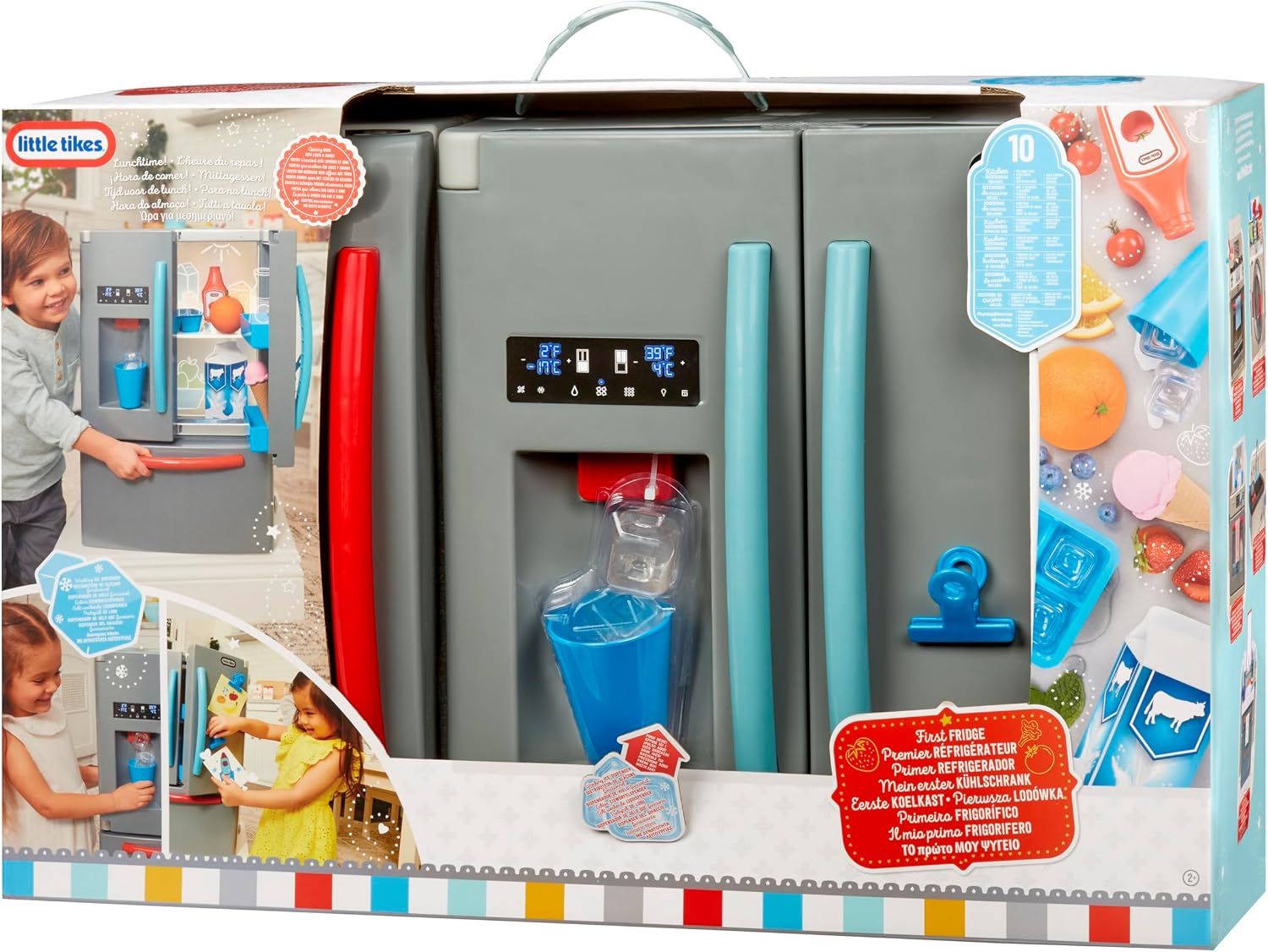 Kids Interactive Fridge Toy with Light and Sounds