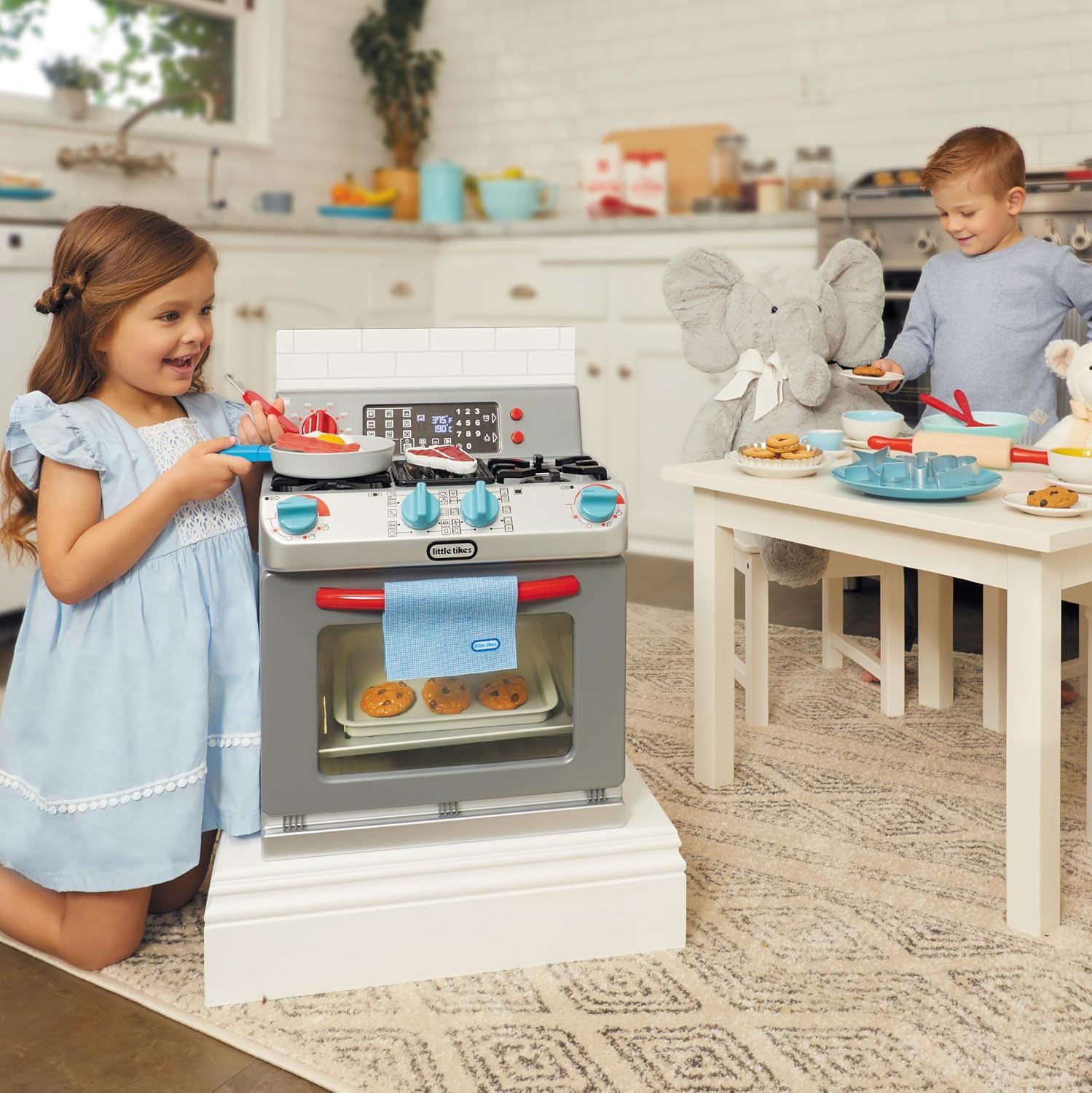 Kids Interactive Oven Toy with Light and Sounds
