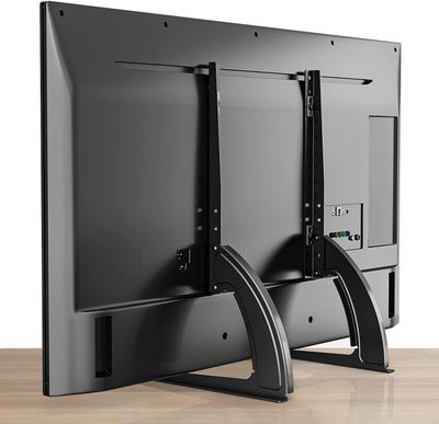 Universal Tabletop TV Stand – Adjustable Replacement Legs for 14–42" TVs
