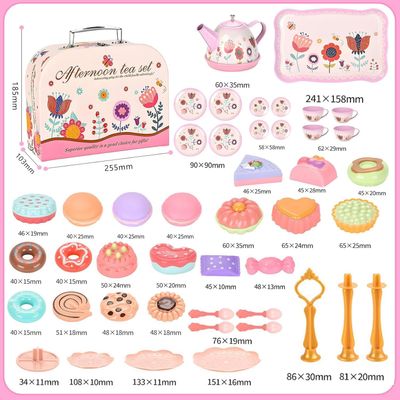 48-Pc Kids' Deluxe Tea &amp; Pretend Cooking Set