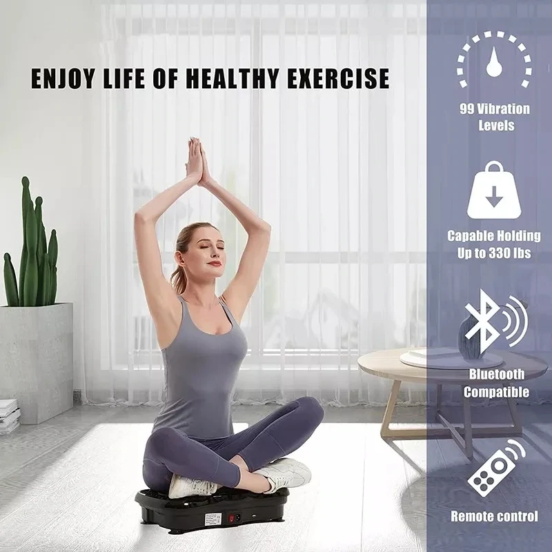 Full-body vibration platform massage machine, home fitness equipment, massage shaker Vibration Exercise Machine