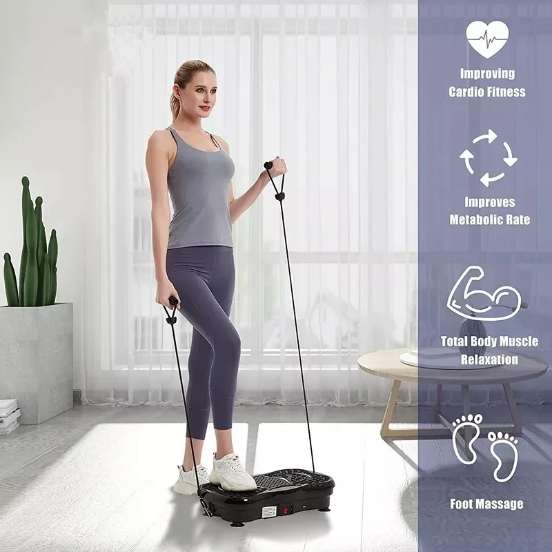 Full-body vibration platform massage machine, home fitness equipment, massage shaker Vibration Exercise Machine