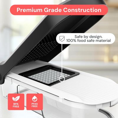Gourmet Vegetable Slicer for Precision Cutting, Dicing, and Slicing – Professional Kitchen Tool