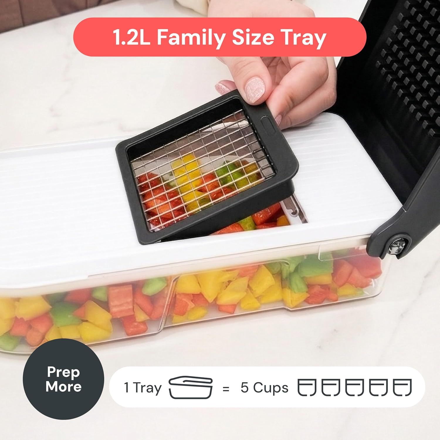 Gourmet Vegetable Slicer for Precision Cutting, Dicing, and Slicing – Professional Kitchen Tool