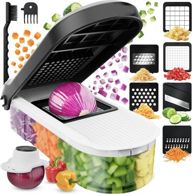 Gourmet Vegetable Slicer for Precision Cutting, Dicing, and Slicing – Professional Kitchen Tool