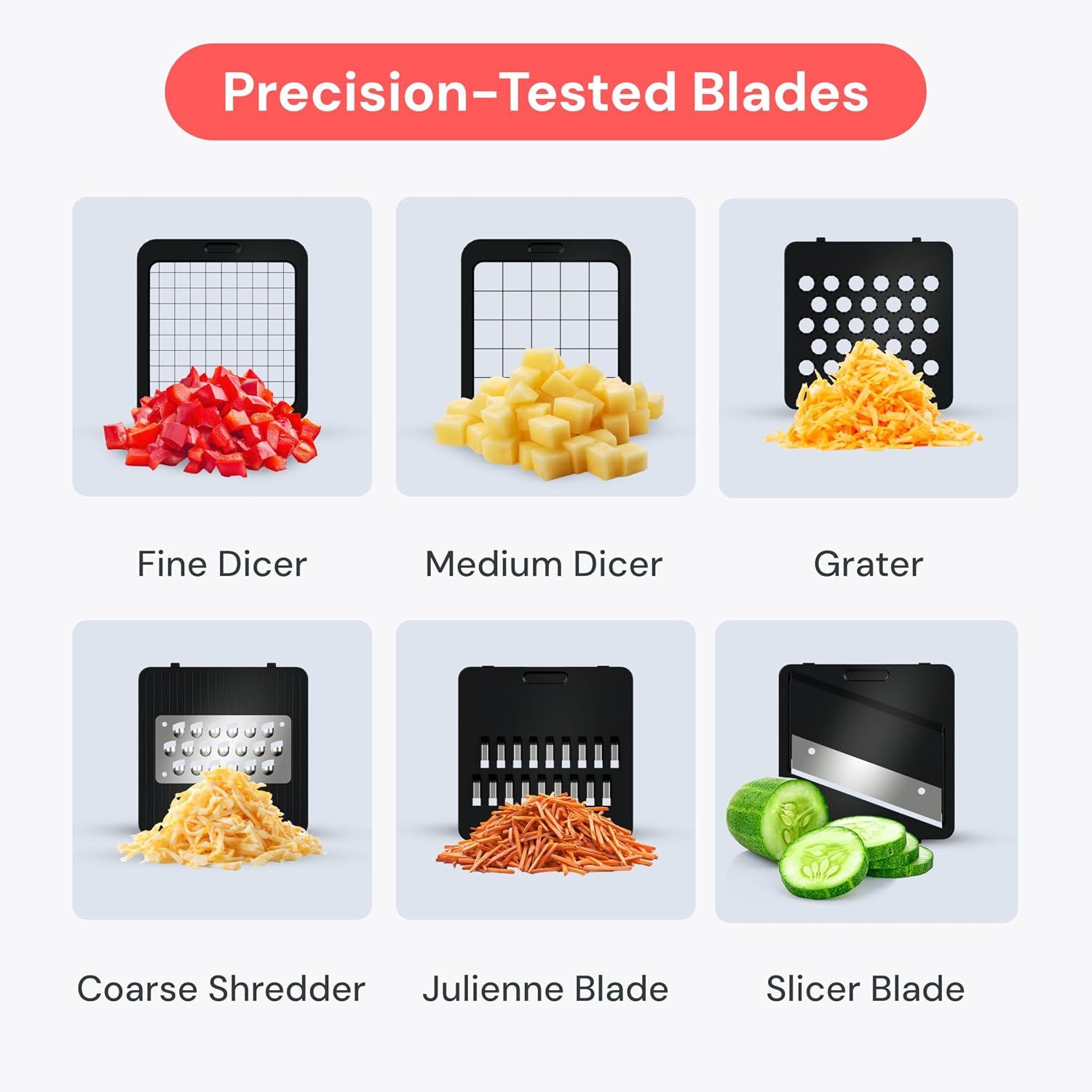 Gourmet Vegetable Slicer for Precision Cutting, Dicing, and Slicing – Professional Kitchen Tool