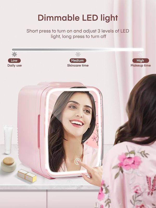 5L Portable Mini Fridge for Skincare and Drinks