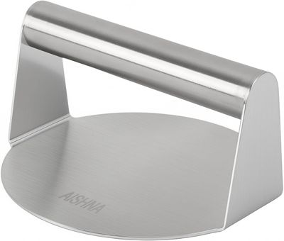 Burger Press Stainless Steel – Premium Heavy Duty Patty Maker for Perfectly Shaped Hamburgers, Non-Stick, Easy to Use, Ideal for BBQs and Grilling