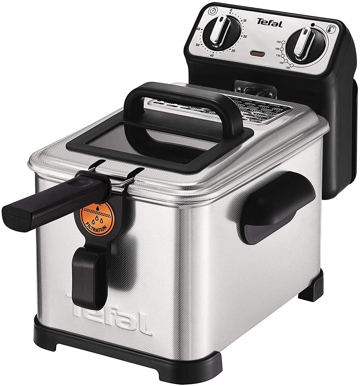 Deep Fryer Filtra Pro Inox and Design, timer, heat-insulated