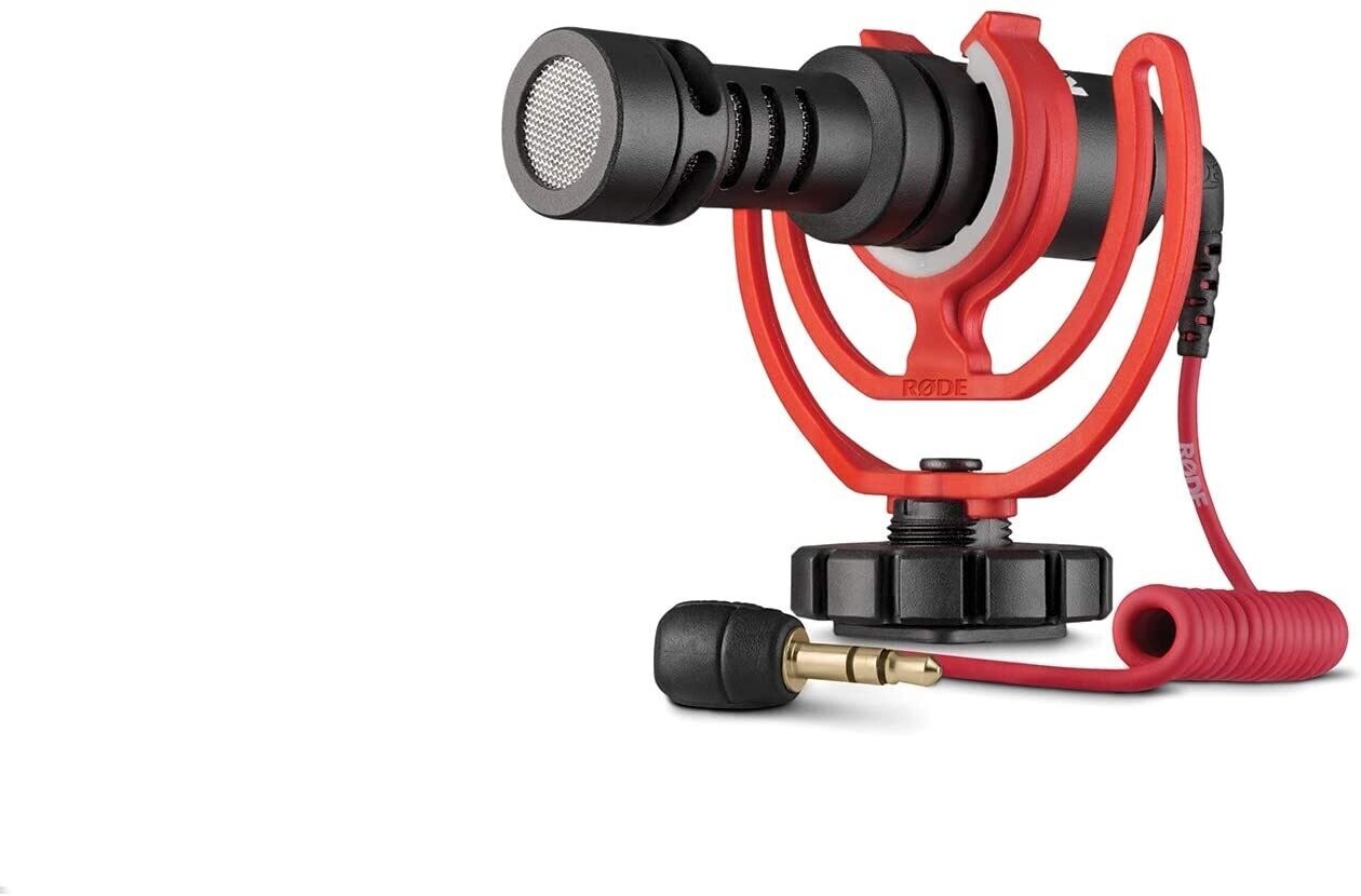 VideoMicro Compact On-Camera Microphone with WS9 Windshield