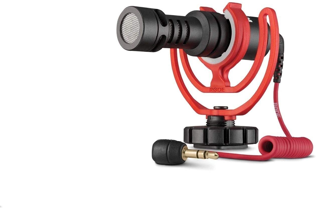 VideoMicro Compact On-Camera Microphone with WS9 Windshield