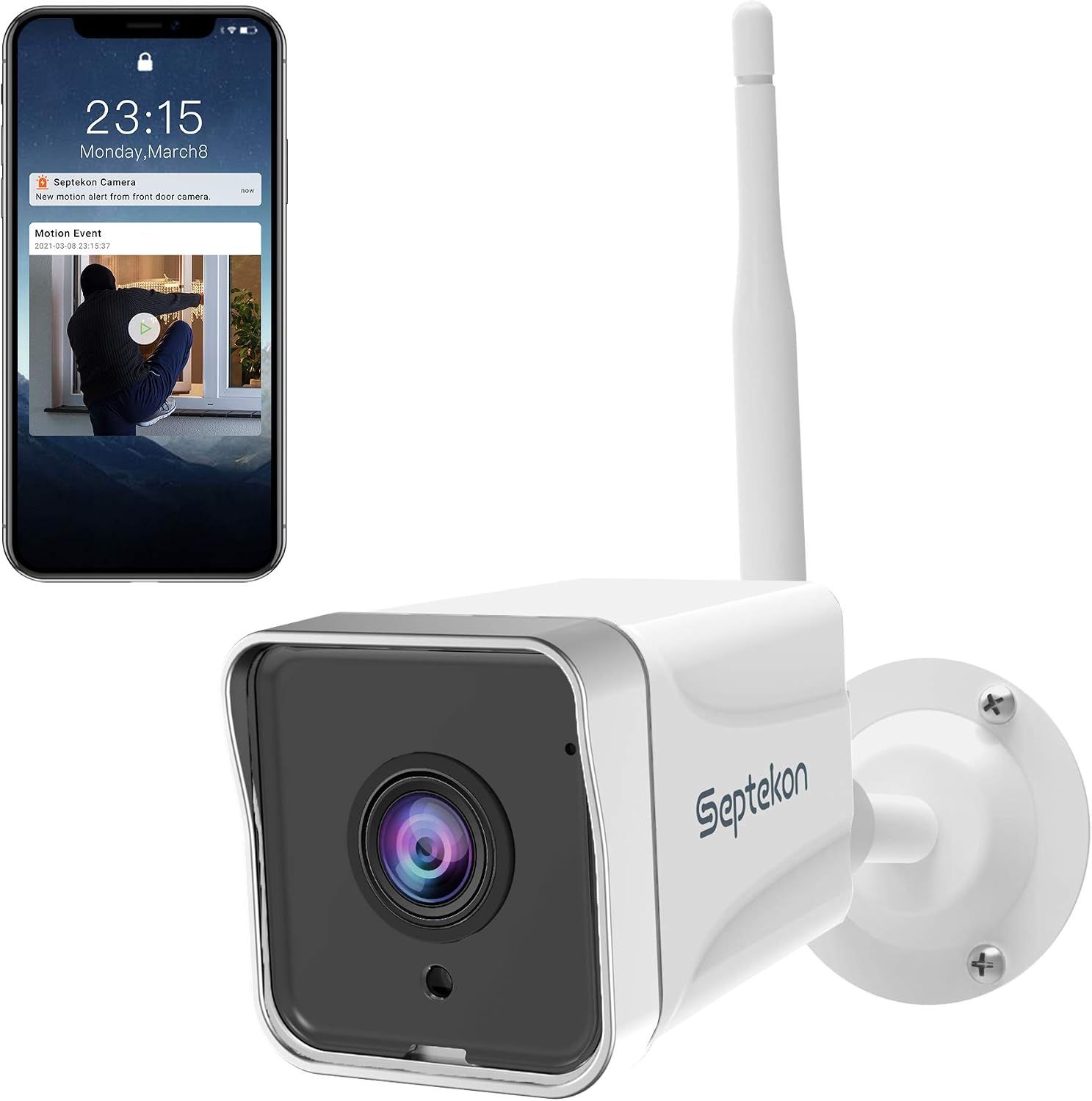 Security Camera Outdoor, CCTV Camera with 85ft Night
