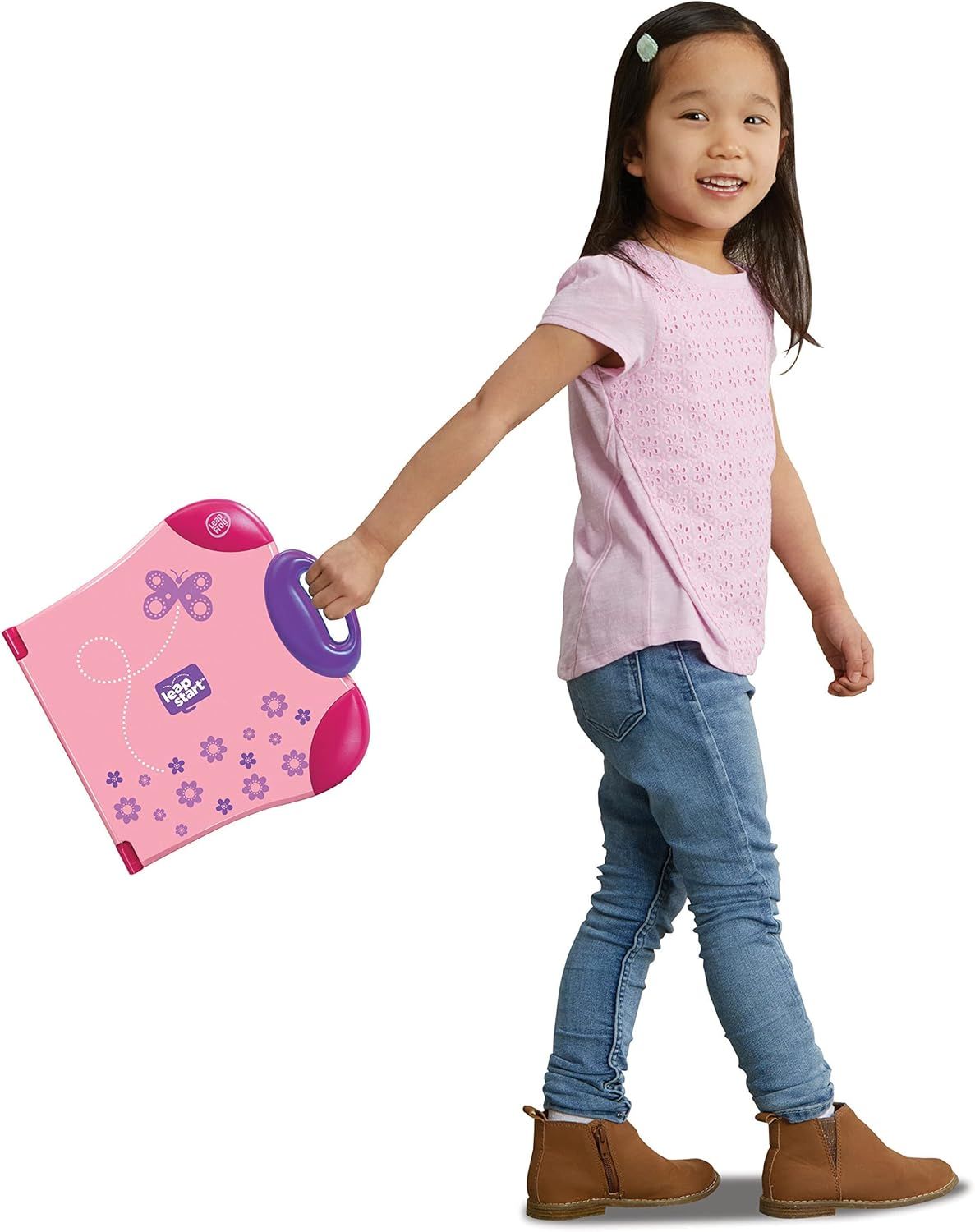 LeapFrog LeapStart Pink Interactive Learning Toy for Kids English Reading System Educational Preschool Gift