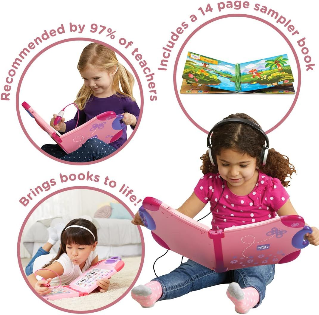 LeapFrog LeapStart Pink Interactive Learning Toy for Kids English Reading System Educational Preschool Gift