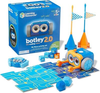 Coding Robot 2.0 Activity Set, Programming Robot for Kids, STEM Toys, Early Coding Games, 78 Pieces, Age 5+ &amp; Code &amp; Go Robot Mouse Activity Set, 83 pieces, Ages 4+