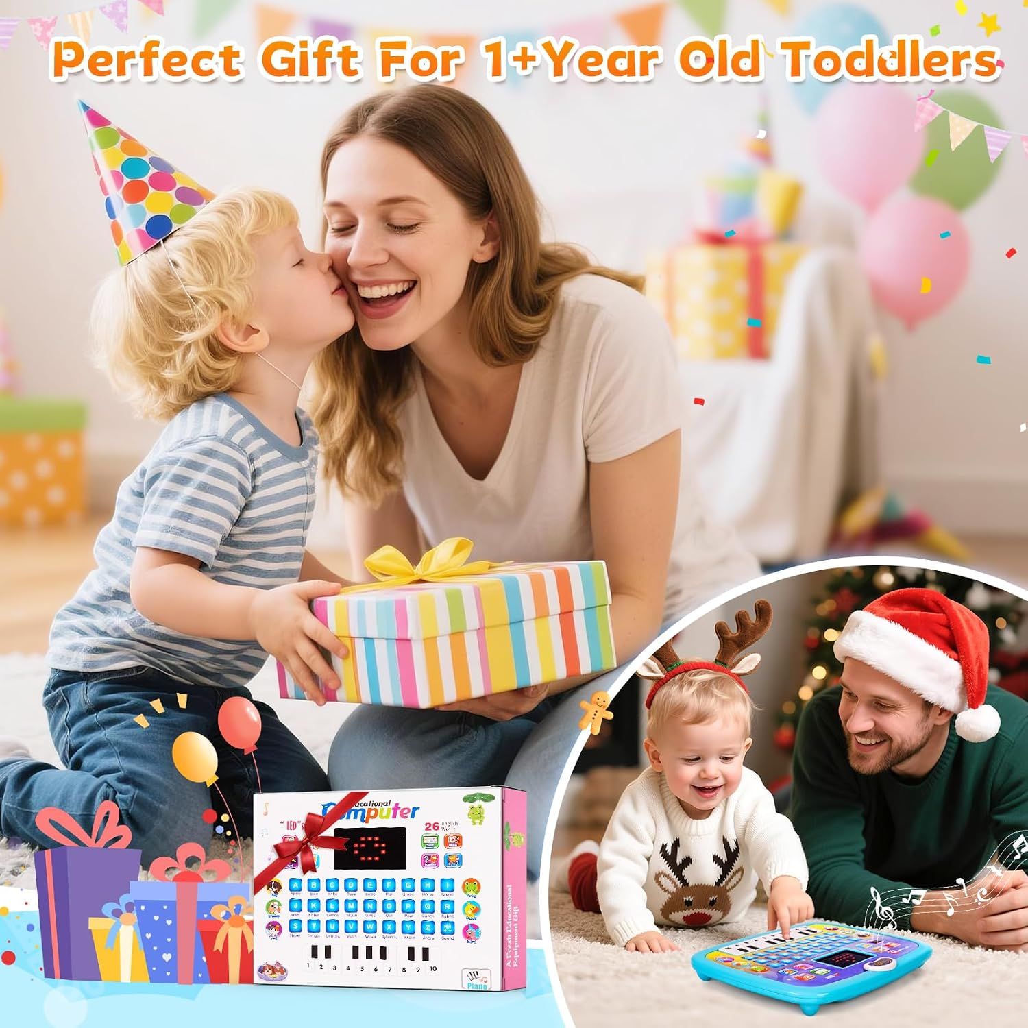 Spanish-English Tablet Bilingual Educational Toy with LCD Screen