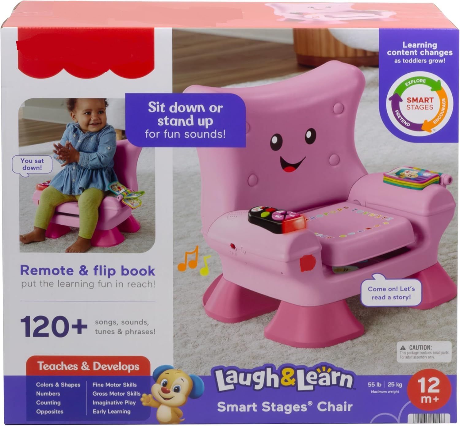 Baby Learning Chair Musical Lights Activities 1+