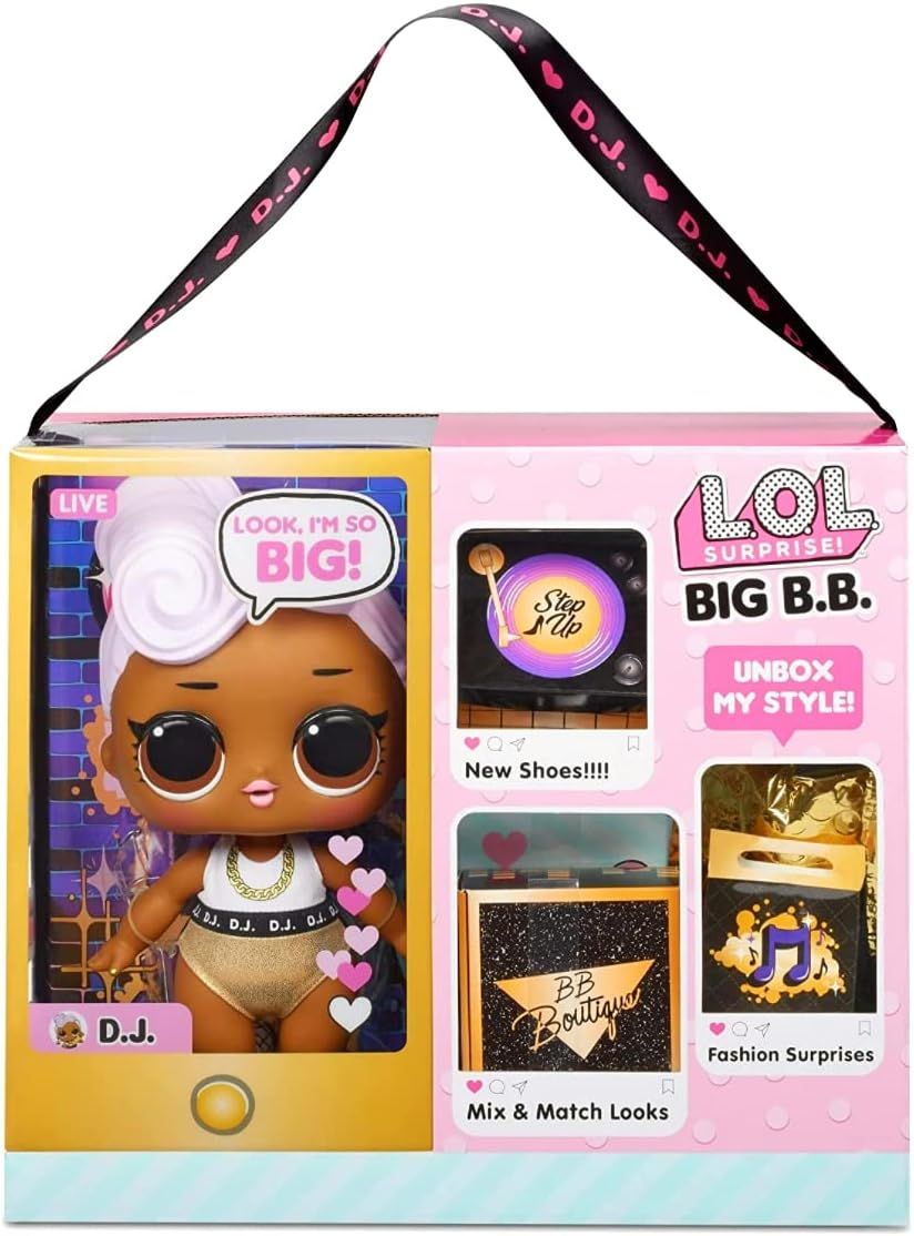 Bon Bon Large Doll Fashion Surprise Collectible Doll with Accessories