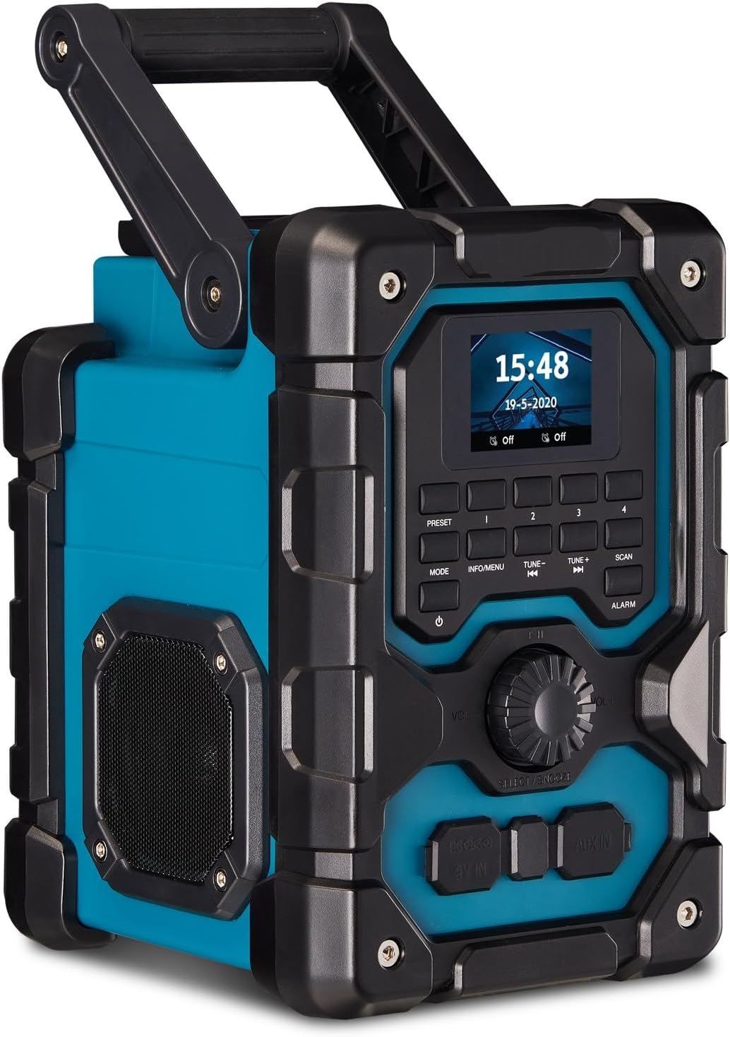 16W DAB+ FM Cordless Site Radio Bluetooth