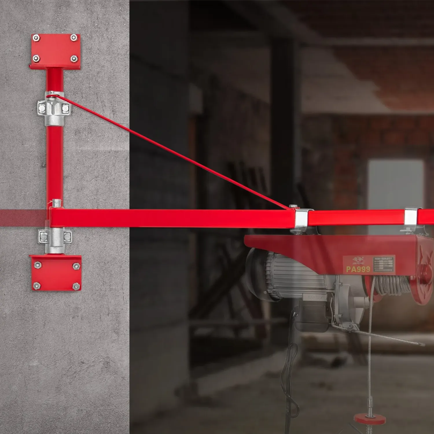 Electric Hoist Support Arm – 300 kg Capacity