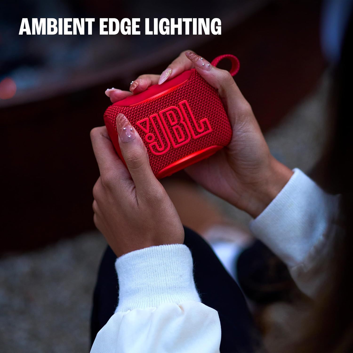 Portable Bluetooth Speaker – Waterproof, Dustproof &amp; Drop-Resistant with Ambient Lighting