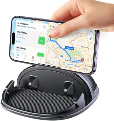 Universal Car Phone Holder Silicone Dashboard Mount Non-Slip Mat Stand for Smartphones