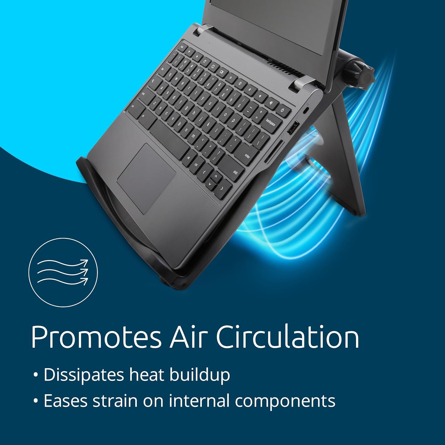 Adjustable Portable Laptop Cooling Stand 12-17 Inch