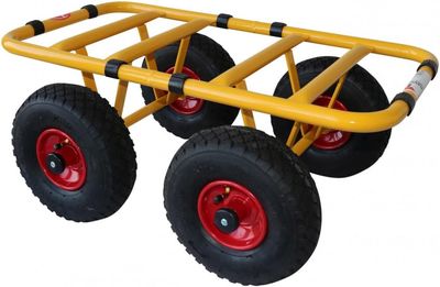 Dolly 4-Wheel Transport Trolley – Heavy-Duty 300kg Capacity Cart for Easy Moving and Loading