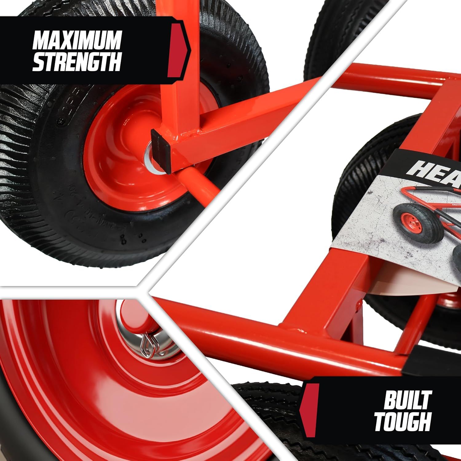 Heavy-Duty Industrial Platform Trolley – 540 kg Capacity